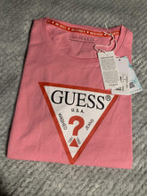 Carica l&#39;immagine nel visualizzatore di Gallery, Guess T-Shirt Donna Maglia Manica Corta Rosa Scollo Rotondo W1RI00I3Z11-G6N3 L
