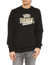 Carica l&#39;immagine nel visualizzatore di Gallery, Diesel A03372-9XX Felpa Uomo Nero L
