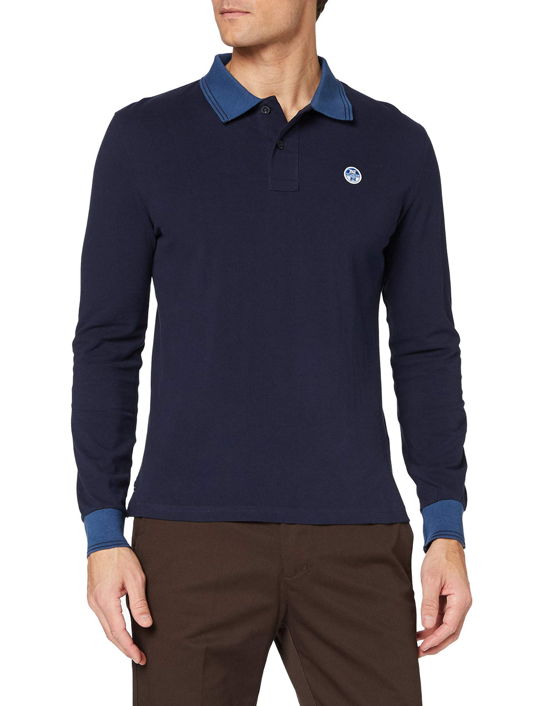 NORTH SAILS Polo L/S W/Logo Polo Uomo