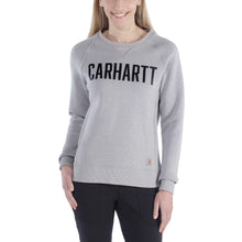 Carica l&#39;immagine nel visualizzatore di Gallery, Carhartt Clarksburg Graphic Crewneck Maglia di Tuta Donna
