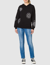 Carica l&#39;immagine nel visualizzatore di Gallery, Desigual Felpa con Cappuccio Swiss Emboi Maglia di Tuta Donna
