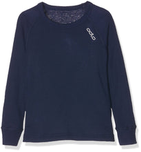 Carica l&#39;immagine nel visualizzatore di Gallery, Odlo Shirt L/S Crew Neck Warm Kids Camicia Intima LG.Arm Ki Bambini e Ragazzi
