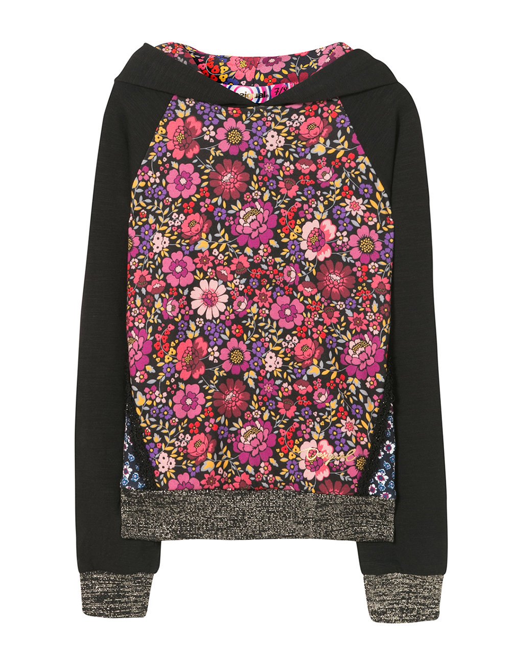 Desigual Sweat_Grebe Felpa Bambine e Ragazze