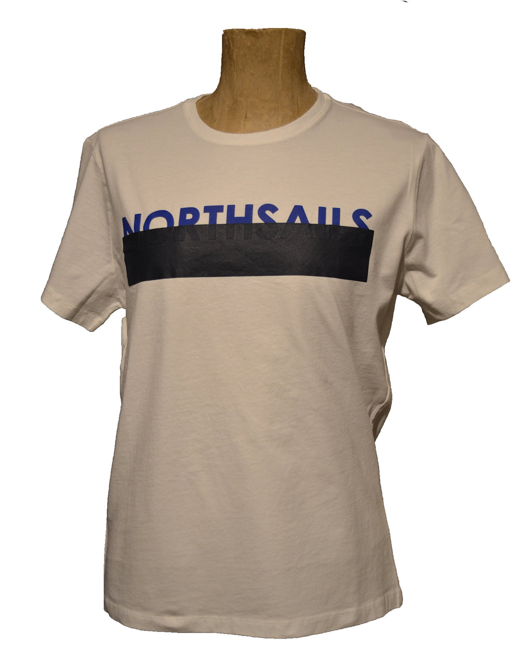 North Sails t-shirt uomo bianca con grafica 694500