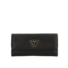 Carica l&#39;immagine nel visualizzatore di Gallery, PORTAFOGLIO DONNA GUESS D NERO SWZG8500500BLA laurel portafoglio continental con pouch NERO ND scelta=P
