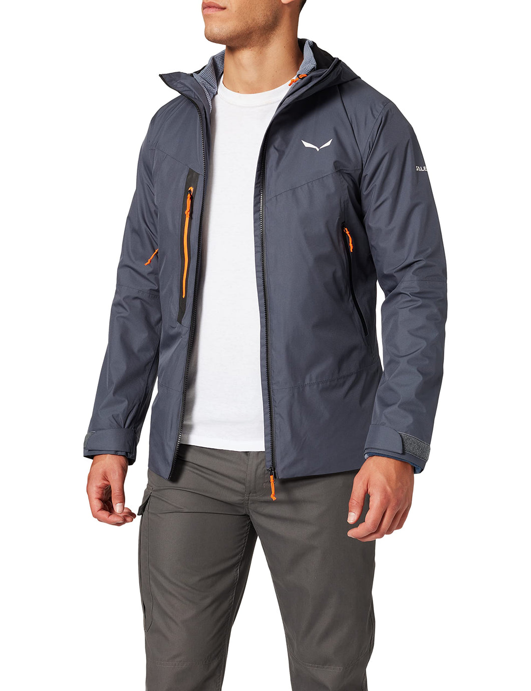 Salewa PELMO PTX 2L M CONVERTIBLE JKT, Giacca doppia Powertex Hardshell 2-in-1, Uomo