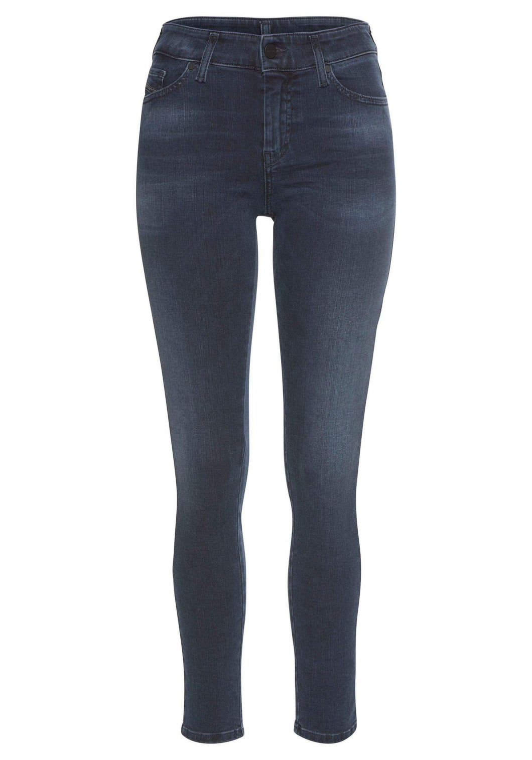 Diesel Slandy 084UT Jeans Donna Super-Skinny con Vita Regolare Blu Scuro (W26 L32)
