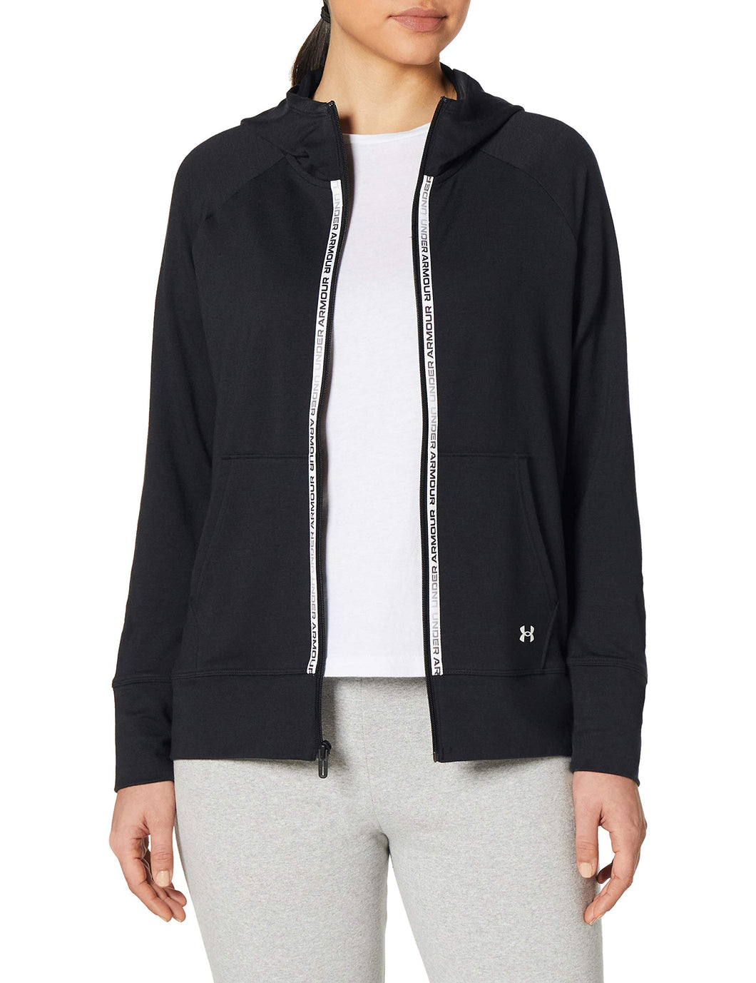 Under Armour W Rival Terry Taped Fullzip Hoodie