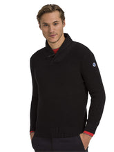 Carica l&#39;immagine nel visualizzatore di Gallery, North Sails Uomo Maglia Collo a Scialle con 1 Chiusura in Grigio Scuro - XXL
