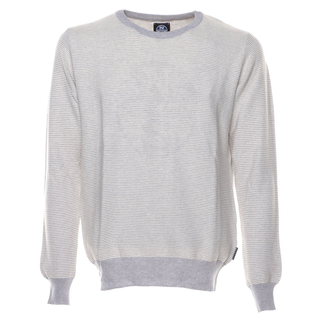 NORTH SAILS Maglia Uomo 69 9340 Girocollo Maglioncino Logo in trasparenza