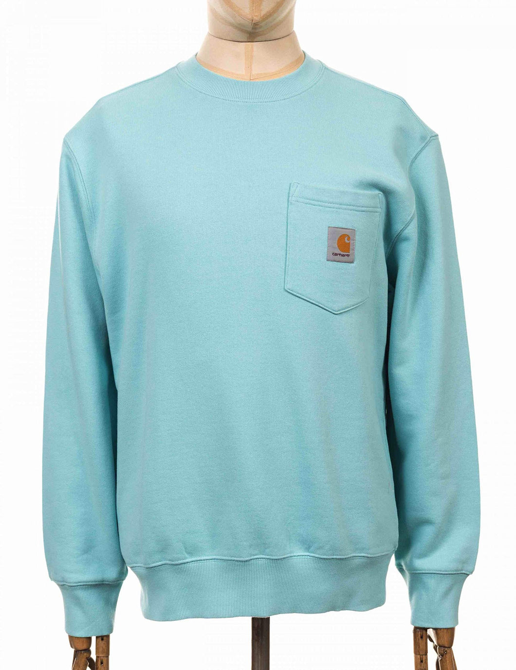 Carhartt Felpa Uomo Celeste I027681