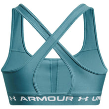 Carica l&#39;immagine nel visualizzatore di Gallery, Under Armour Crossback Mid Impact Sports Bra Reggiseno Sportivo Donna
