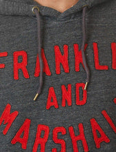 Carica l&#39;immagine nel visualizzatore di Gallery, Franklin and Marshall Felpa Uomo con Cappuccio Smoke Melange
