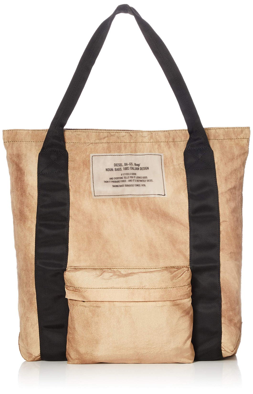 Diesel Shopak Borsa Leggera Shopper richiudibile Bronzo/Marrone Chiaro