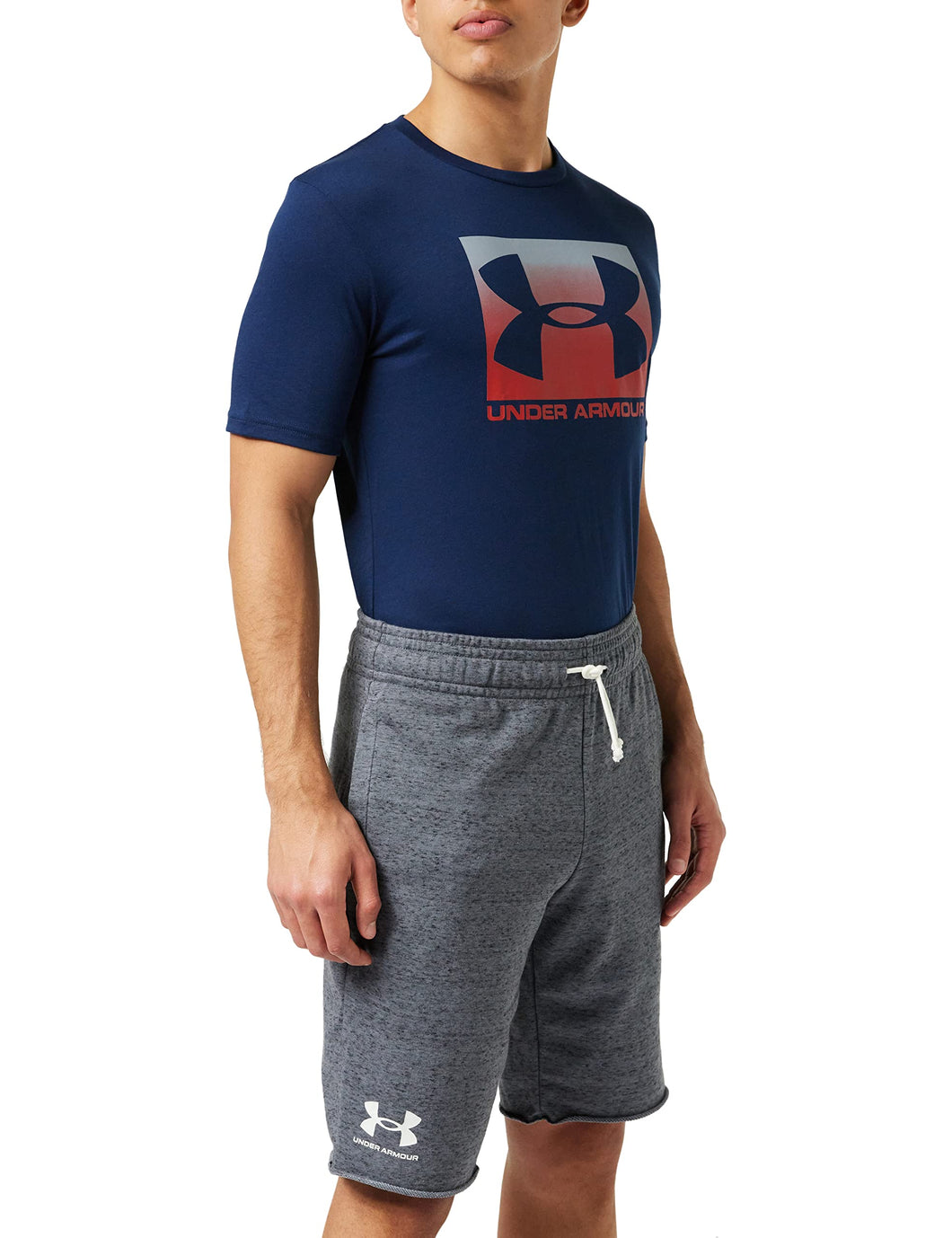 Under Armour UA Rival Terry Short Pantaloncini Sportivi Uomo