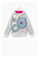Carica l&#39;immagine nel visualizzatore di Gallery, Desigual Felpa Becket 18WGSK02 Felpa Bambina con Zip e Cappuccio
