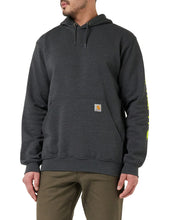 Carica l&#39;immagine nel visualizzatore di Gallery, Carhartt Midweight Sleeve Logo Hooded Sweatshirt Felpa con Cappuccio Uomo (Pacco da 1)
