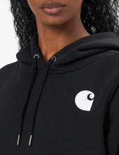 Carica l&#39;immagine nel visualizzatore di Gallery, Carhartt Clarksburg Sleeve Logo Hooded Sweatshirt Felpa con Cappuccio Donna
