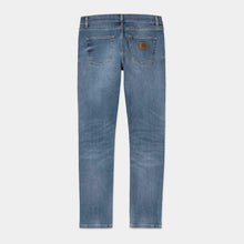 Carica l&#39;immagine nel visualizzatore di Gallery, CARHARTT WIP Rebel Pant Jeans Slim, Stretto in Fondo, Denim Stretch Mid Used Wash
