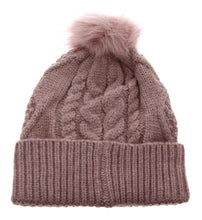 Carica l&#39;immagine nel visualizzatore di Gallery, Guess Chunky Rib Donna Cappello Rosa
