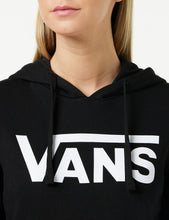 Carica l&#39;immagine nel visualizzatore di Gallery, Vans Felpa con Cappuccio Classic V II, Nero, S Donna
