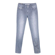 Carica l&#39;immagine nel visualizzatore di Gallery, Tiffosi Nicky Skinny Jeans Pantalone Donna con Applicazioni in Metallo 10022325 Grigio (W27 / L30)
