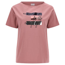 Carica l&#39;immagine nel visualizzatore di Gallery, FREDDY - T-Shirt Comfort Fit in Jersey con Stampa Compostita Lucida
