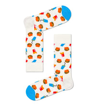 Carica l&#39;immagine nel visualizzatore di Gallery, Happy Socks 4-Pack Food Lover Socks Set, colorati e divertenti, calzini per uomo e donna, Nero
