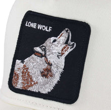 Carica l&#39;immagine nel visualizzatore di Gallery, Goorin Bros. Wolf Man Trucker cap One-Size
