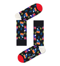 Carica l&#39;immagine nel visualizzatore di Gallery, Happy Socks 3-Pack Swedish Edition Gift Set, colorate e divertenti, Calzini per uomo e donna, Blu 3 paia
