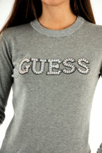 Carica l&#39;immagine nel visualizzatore di Gallery, Guess ELVIRE RN LS Swtr W1YR0K Z2NQ0 Light Stone Heather (M)

