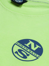 Carica l&#39;immagine nel visualizzatore di Gallery, NORTH SAILS Jersey Maglietta da Uomo in Verde Profondo - 100% Cotone di Stile di Misura Regolare con Girocollo e Maniche Corte
