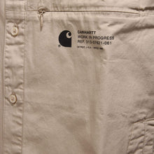 Carica l&#39;immagine nel visualizzatore di Gallery, CARHARTT WIP L/s Coleman Shirt Camicia Uomo Manica Lunga Beige Wall
