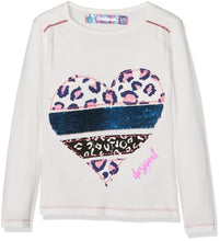 Carica l&#39;immagine nel visualizzatore di Gallery, Desigual TS_Texas Maglia a Maniche Lunghe Bambine e Ragazze
