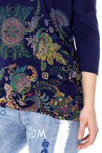 Carica l&#39;immagine nel visualizzatore di Gallery, Desigual T-Shirt TS_Cassidy 19SWTK895001S Blu Marino
