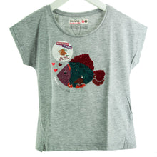 Carica l&#39;immagine nel visualizzatore di Gallery, Desigual T-Shirt Manitoba Grigio Pesce
