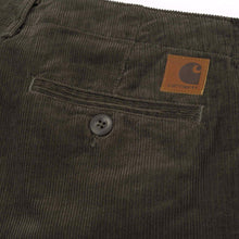 Carica l&#39;immagine nel visualizzatore di Gallery, CARHARTT WIP - Club Pant Valley Cotton Pantalone Uomo Effetto Velluto Rigato
