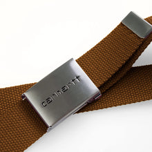 Carica l&#39;immagine nel visualizzatore di Gallery, Carhartt WIP Clip Belt Chrome (tawny)
