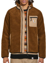 Carica l&#39;immagine nel visualizzatore di Gallery, CARHARTT WIP Felpa in Pile Marrone
