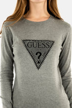 Carica l&#39;immagine nel visualizzatore di Gallery, Guess Maglia Donna Paulette RN LS Sweater XL Grigio
