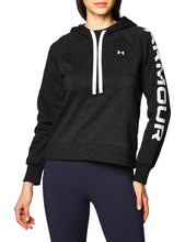 Carica l&#39;immagine nel visualizzatore di Gallery, Under Armour Rival Fleece Colorblock Felpa con Cappuccio Donna
