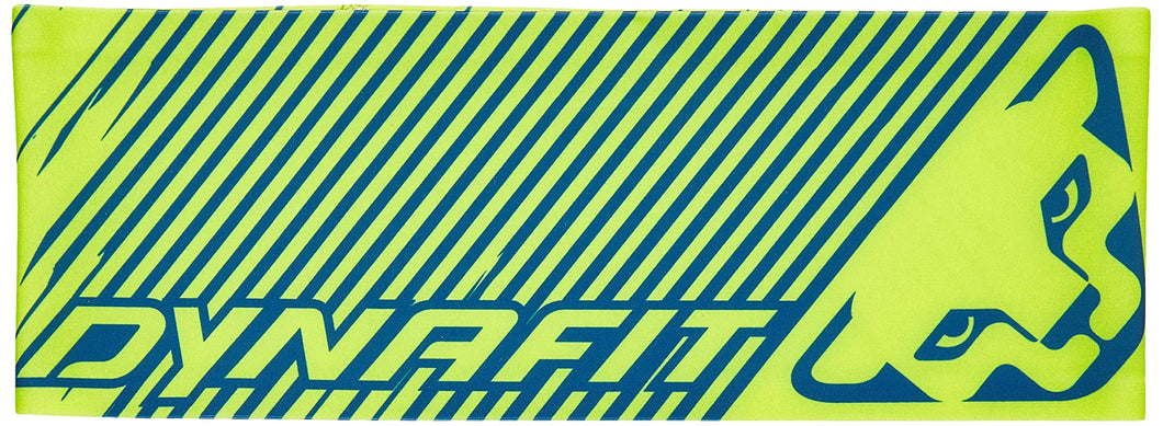 DYNAFIT Graphic Performance Headband Bandana, Lime Punch/8830 Striped, uni58 Sport