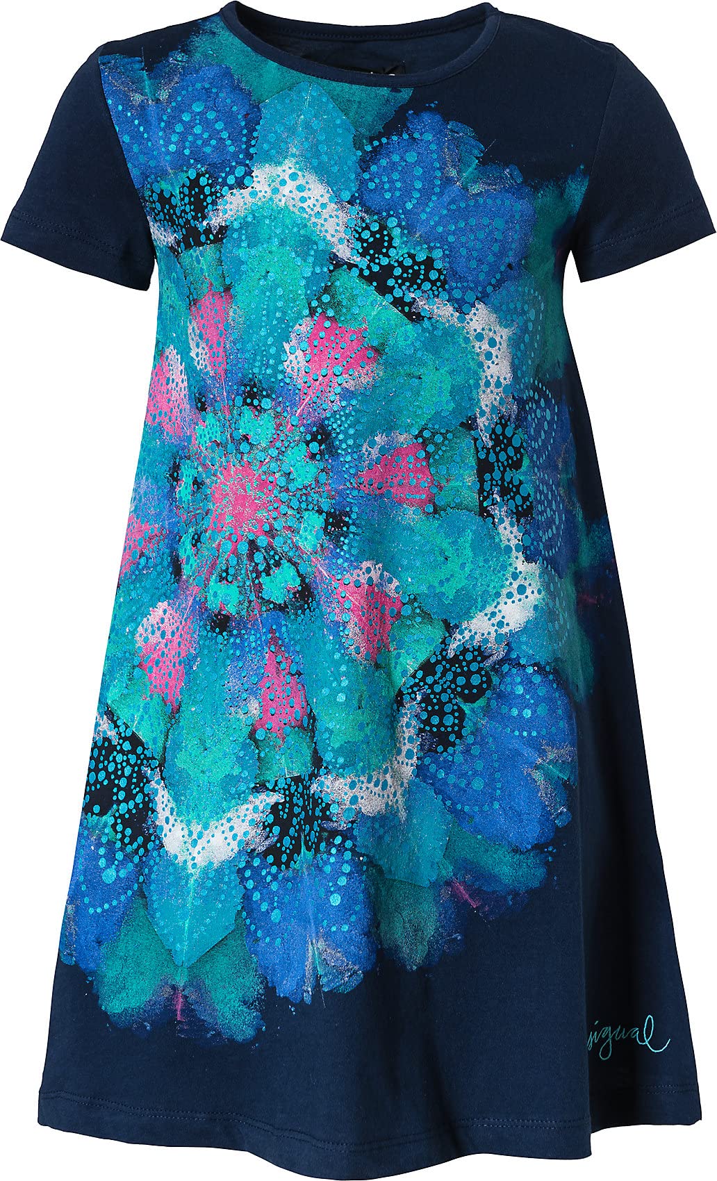 Desigual Vest_Claudia Vestito Casual Bambine e Ragazze