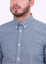 Carica l&#39;immagine nel visualizzatore di Gallery, CARHARTT WIP Carhartt Camicia Manica Lunga Long Sleeve Kyoto Shirt - Blue Stone Wash
