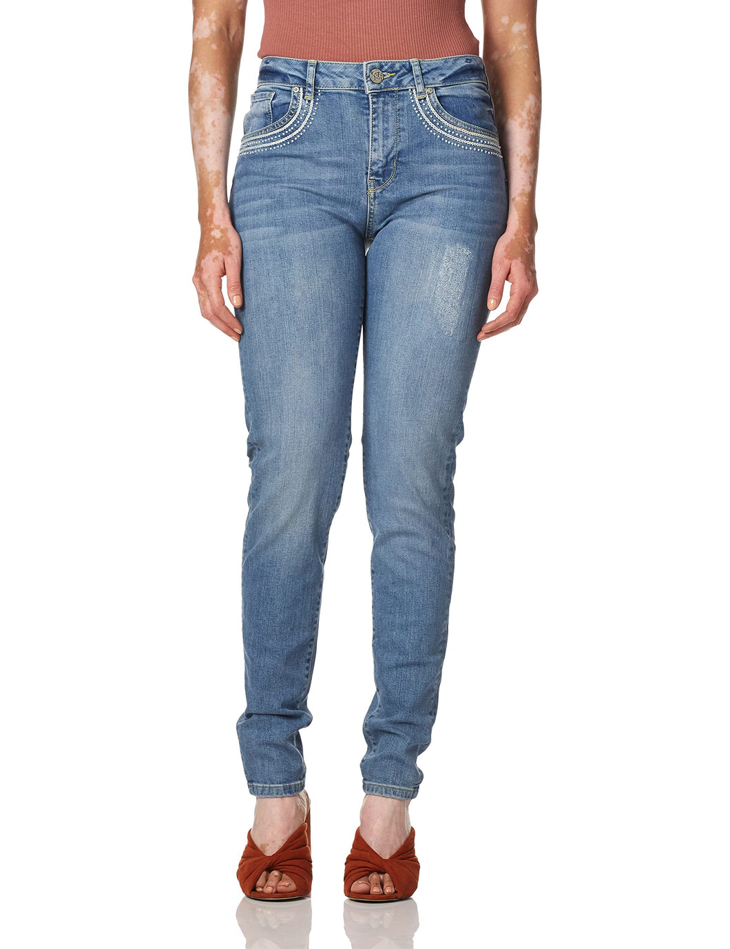 DESIGUAL JEANS DONNA DENIM LOUISETTE 18SWDD19 SKINNY