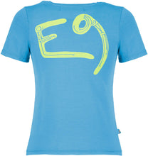 Carica l&#39;immagine nel visualizzatore di Gallery, E9 Enove B One - T-Shirt Bambino con Stampa Logo Cyan Azzurra
