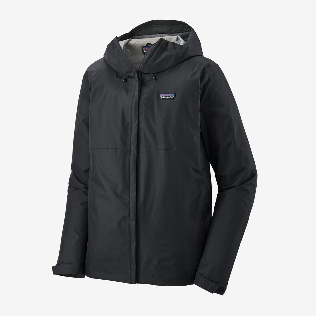 Patagonia Men's Torrentshell 3L Jacket H2No™ Performance giacca uomo impermeabile/traspirante Black Nera