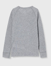 Carica l&#39;immagine nel visualizzatore di Gallery, Odlo Bl Top Crew Neck L/S Active Warm Kids - Grey Melange Intimo - Bambino Unisex - Bambini e Ragazzi
