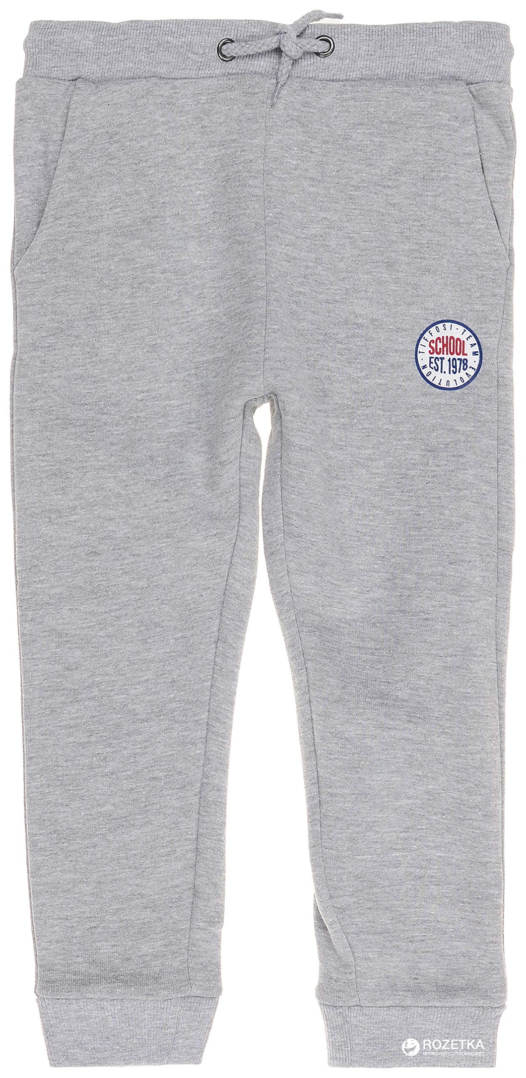 Tiffosi Donatello 10023438 Pantalone in Felpa Bambino Grigio Melange
