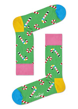 Carica l&#39;immagine nel visualizzatore di Gallery, Happy Socks Candy Cane Sock, Calzini Uomo
